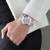 Michael Kors Bradshaw Chronograph Silver Dial Silver Steel Strap Watch for Women - MK6174 Buy Now By Michael Kors