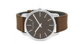 Calvin Klein City Brown Dial Brown Leather Strap Watch for Men - K2G211GK Buy Now By Calvin Klein