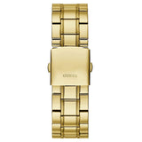 Guess Horizon Chronograph Black Dial Gold Steel Strap Watch For Men - W0379G4 Buy Now By Guess