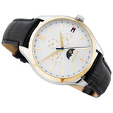 Tommy Hilfiger Oliver Analog Silver Dial Black Leather Strap Watch for Men - 1791305 Buy Now By Tommy Hilfiger