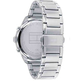 Tommy Hilfiger Chase Multifunction Blue Dial Silver Steel Strap Watch for Men - 1791575 Buy Now By Tommy Hilfiger