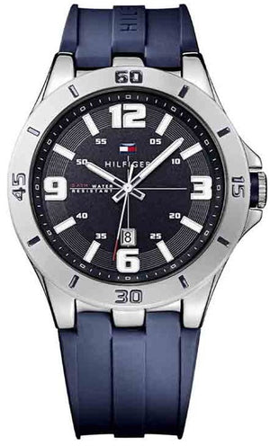 Tommy Hilfiger Drew Black Dial Black Rubber Strap Watch for Men - 1791062 Buy Now By Tommy Hilfiger