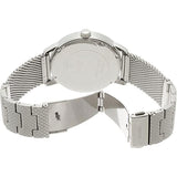 Guess Delancey Black Dial Silver Mesh Bracelet Watch for Men - W0871G1 Buy Now By Guess