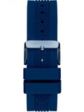 Guess Delta Blue Dial Blue Silicone Strap Watch for Men - GW0051G4 Buy Now By Guess