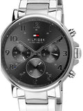 Tommy Hilfiger Chronograph Grey Dial Silver Steel Strap Watch for Men - 1710382 Buy Now By Tommy Hilfiger