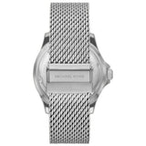 Michael Kors Everest Quartz Blue Dial Silver Mesh Bracelet Watch For Men - MK9082 Buy Now By Michael Kors
