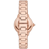 Emporio Armani Mia Quartz Brown Dial Rose Gold Steel Strap Watch For Women - AR11570 Buy Now By Emporio Armani