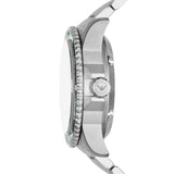 Emporio Armani Diver Automatic Green Dial Silver Steel Strap Watch For Men - AR60061 Buy Now By Emporio Armani