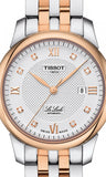 Tissot Le Locle Lady Automatic Diamonds Silver Dial Two Tone Steel Strap Watch For Women - T006.207.22.036.00 Buy Now By Tissot