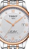 Tissot T Classic Le Locle Powermatic 80 Silver Dial Two Tone Steel Strap Watch For Men - T006.407.22.036.00 Buy Now By Tissot