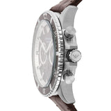 Emporio Armani Diver Chronograph Brown Dial Brown Leather Strap Watch For Men - AR11486 Buy Now By Emporio Armani