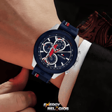 Tommy Hilfiger Clark Chronograph Blue Dial Black Leather Strap Watch For Men - 1792083 Buy Now By Tommy Hilfiger