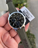 Hugo Boss Vesada Grey Dial Green Nylon Strap Watch for Men - 1513692 Buy Now By Hugo Boss