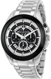 Maserati Traguardo Chronograph Black Dial Silver Steel Strap Watch For Men - R8873612059 Buy Now By Maserati