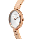 Calvin Klein Authentic White Dial Rose Gold Steel Strap Watch for Women - K8G23646 Buy Now By Calvin Klein