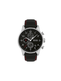 Hugo Boss Navigator Black Dial Black Leather Strap Watch for Men - 1513535 Buy Now By Hugo Boss