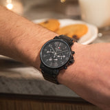 Tommy Hilfiger Daniel Black Dial Black Steel Strap Watch for Men - 1710383 Buy Now By Tommy Hilfiger