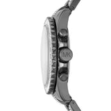 Michael Kors Everest Chronograph Black Dial Grey Steel Strap Watch For Women - MK6974 Buy Now By Michael Kors