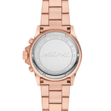 Michael Kors Everest Chronograph Crystals Rose Gold Dial Rose Gold Steel Strap Watch For Women - MK7235 Buy Now By Michael Kors