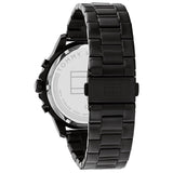Tommy Hilfiger Henry Chronograph Black Dial Black Steel Strap Watch For Men - 1710478 Buy Now By Tommy Hilfiger