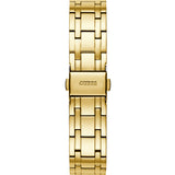Guess Cosmo Diamonds Green Dial Gold Steel Strap Watch for Women - GW0033L8 Buy Now By Guess