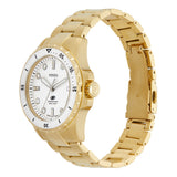 Fossil Blue Dive Three Hand White Dial Gold Steel Strap Watch For Women - ES5350 Buy Now By Fossil