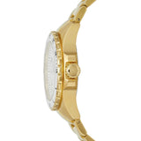 Fossil Blue Dive Three Hand White Dial Gold Steel Strap Watch For Women - ES5350 Buy Now By Fossil
