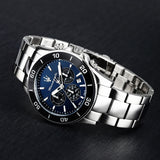 Maserati Competizione Chronograph Blue Dial Silver Steel Strap Watch For Men - R8873600009 Buy Now By Maserati
