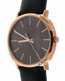 Calvin Klein Posh Black Dial Black Leather Strap Watch for Men - K8Q316C3 Buy Now By Calvin Klein