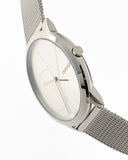 Calvin Klein Minimal Silver Dial Silver Mesh Bracelet Watch for Women - K3M2212Z Buy Now By Calvin Klein