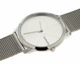 Calvin Klein Minimal Silver Dial Silver Mesh Bracelet Watch for Women - K3M2212Z Buy Now By Calvin Klein