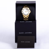 Marc Jacobs Blade White Dial Gold Steel Strap Watch for Women - MBM3050 Buy Now By Marc Jacobs