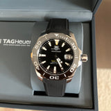 Tag Heuer Aquaracer Black Dial Watch for Men - WAY211A.FT6151 Buy Now By Tag Heuer