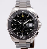 Tag Heuer Aquaracer Black Dial Watch for Men - CAY211A.BA0927 Buy Now By Tag Heuer
