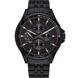 Tommy Hilfiger Shawn Quartz Black Dial Black Steel Strap Watch for Men - 1791611 Buy Now By Tommy Hilfiger