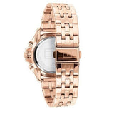 Tommy Hilfiger Harper Chronograph Quartz Rose Gold Dial Rose Gold Steel Strap Watch For Women - 1782224 Buy Now By Tommy Hilfiger