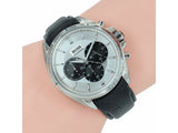 Hugo Boss Casual Chronograph Silver Dial Black Leather Strap Watch For Men - HB1512880 Buy Now By Hugo Boss
