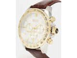 Hugo Boss Ikon White Dial Brown Leather Strap Watch for Men - 1513174 Buy Now By Hugo Boss