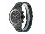 Hugo Boss Grand Prix Black Dial Black Steel Strap Watch for Men - 1513578 Buy Now By Hugo Boss
