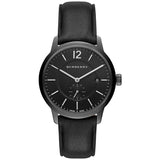 Burberry The Classic Black Dial Black Leather Strap Watch for Men - BU10003 Buy Now By Burberry