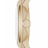 Burberry The Classic Champagne Gold Dial Brown Leather Strap Watch for Women - BU10101 Buy Now By Burberry