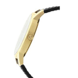 Calvin Klein City Mother of Pearl White Dial Black Leather Strap Watch for Men - K2G2G5C6 Buy Now By Calvin Klein