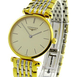 Longines La Grande Classique Quartz Gold Dial Two Tone Mesh Bracelet Watch for Women - L4.209.2.32.7 Buy Now By Longines
