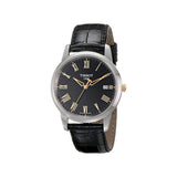 Tissot T Classic Dream Black Dial Black Leather Strap Watch for Men - T033.410.26.053.01 Buy Now By Tissot