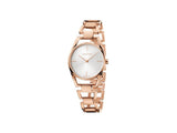 Calvin Klein Dainty White Dial Rose Gold Steel Strap Watch for Women - K7L23646 Buy Now By Calvin Klein