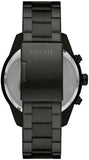 Fossil Brox Multifunction Maroon Dial Black Steel Strap Watch for Women - BQ2803 Buy Now By Fossil