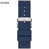 Guess Odyssey Multifunction Blue Dial Blue Rubber Strap Watch For Men - W1108G4 Buy Now By Guess