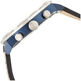 Fossil Bronson Chronograph Luggage Blue Dial Brown Leather Strap Watch for Men - FS5829 Buy Now By Fossil