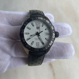 Tag Heuer Formula 1 Quartz White Dial Black Rubber Strap Watch for Men - WAZ1111.FT8023 Buy Now By Tag Heuer