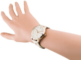 Tommy Hilfiger Brooke Quartz White Dial Cream Leather Strap Watch for Women - 1782022 Buy Now By Tommy Hilfiger